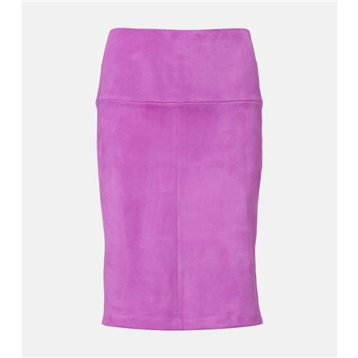 Stouls gonna a tubino gin in suede