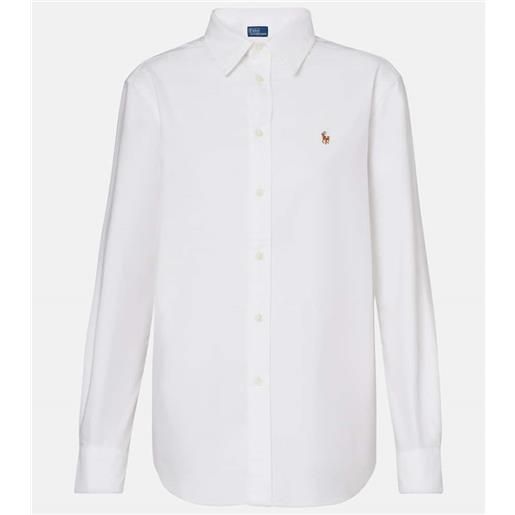 Polo Ralph Lauren camicia oxford in cotone con ricamo