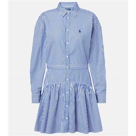 Polo Ralph Lauren abito chemisier in cotone a righe