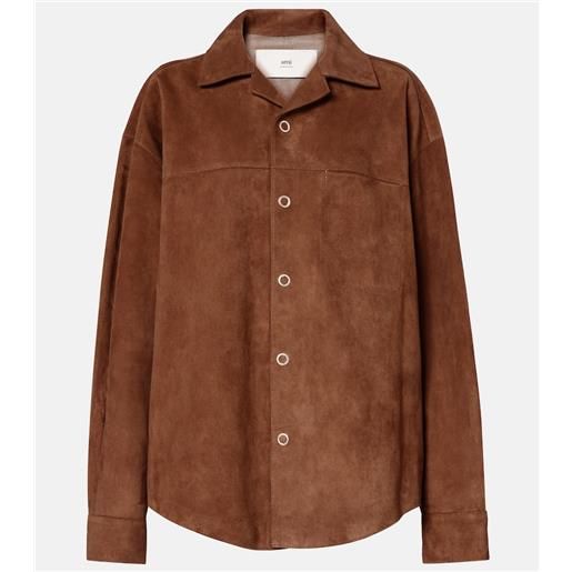 Ami Paris camicia in suede