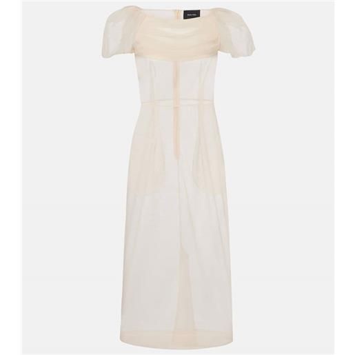 Simone Rocha abito midi in tulle