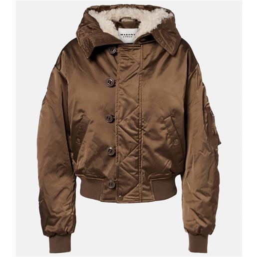 Marant Etoile bomber elisa con cappuccio