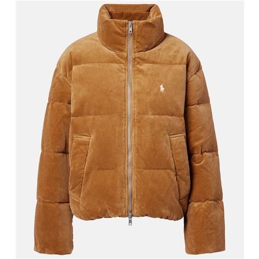 Polo Ralph Lauren piumino in velluto a coste di cotone