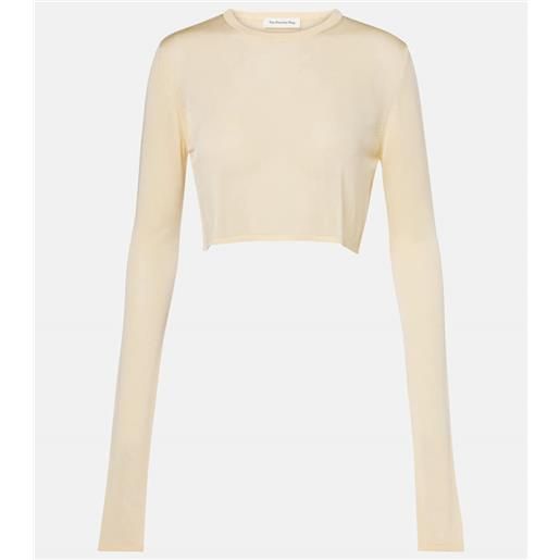 The Frankie Shop top cropped kazel in maglia