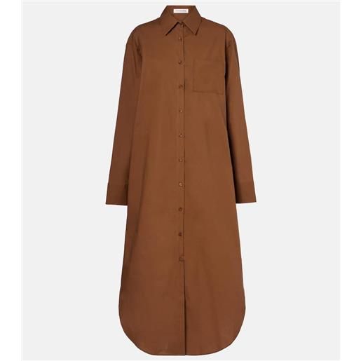 The Frankie Shop abito chemisier helena in cotone