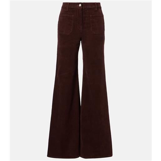 Nili Lotan pantaloni florence in velluto a coste