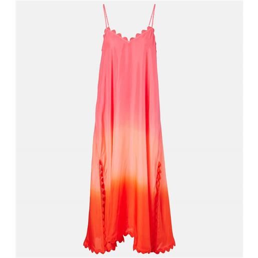 Juliet Dunn abito sottoveste in seta