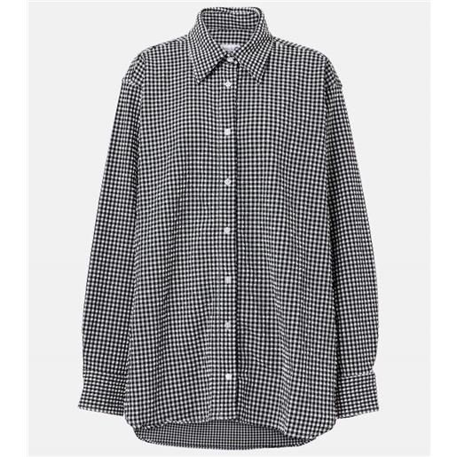 Hunza G camicia oversize a quadretti