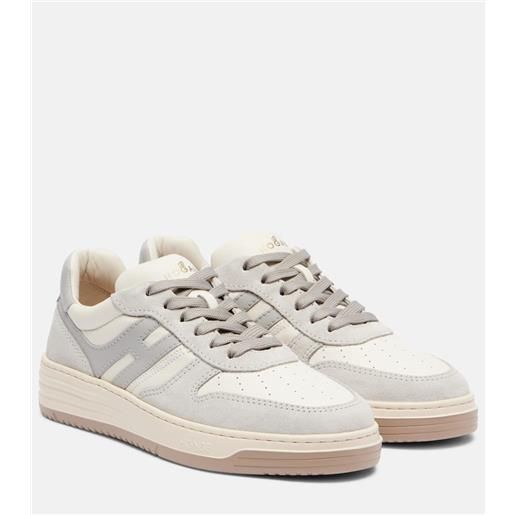 Hogan sneakers h630 in pelle e suede