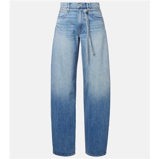 Slvrlake jeans hailey con vita media e vita media