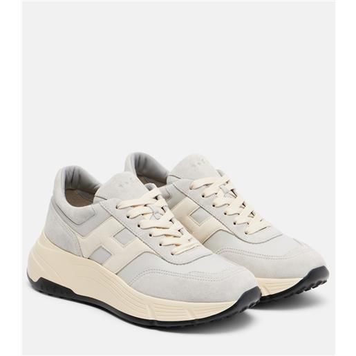 Hogan sneakers h669 in suede e pelle