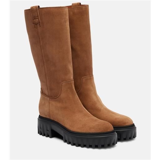 Hogan stivali h700 in suede