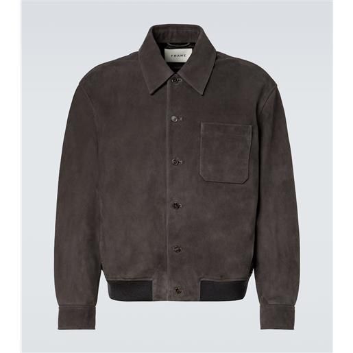 Frame blusa in suede