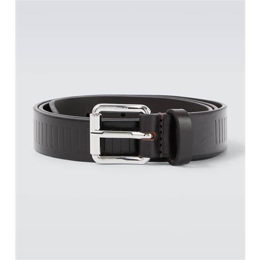Lemaire cintura rail in pelle