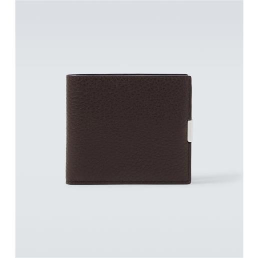 Lemaire portafoglio soft tab in pelle