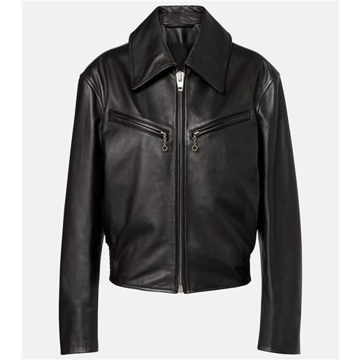 Lemaire giacca in pelle