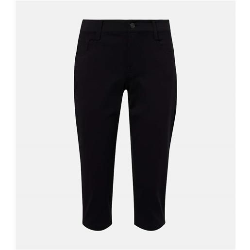 7 For All Mankind jeans skinny capri a vita media