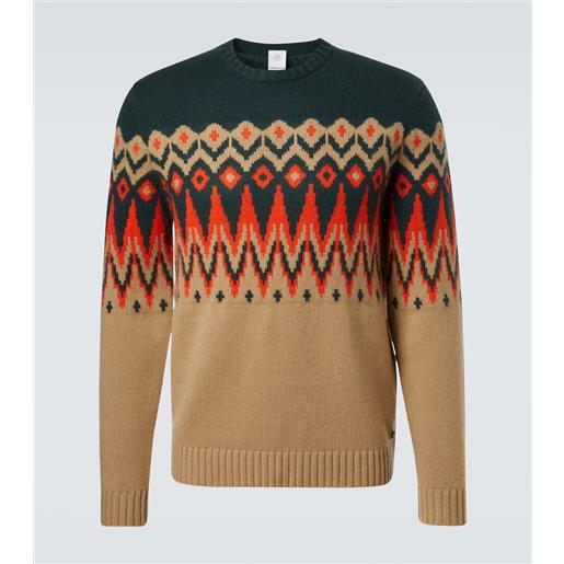 Bogner pullover ron fair isle in cashmere