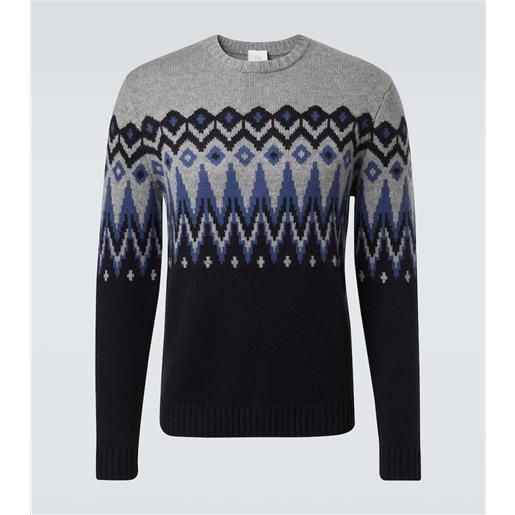 Bogner pullover ron fair isle in cashmere