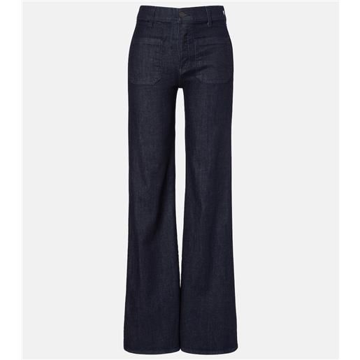 Nili Lotan jeans florence a gamba larga