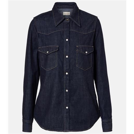 Nili Lotan camicia di jeans travis