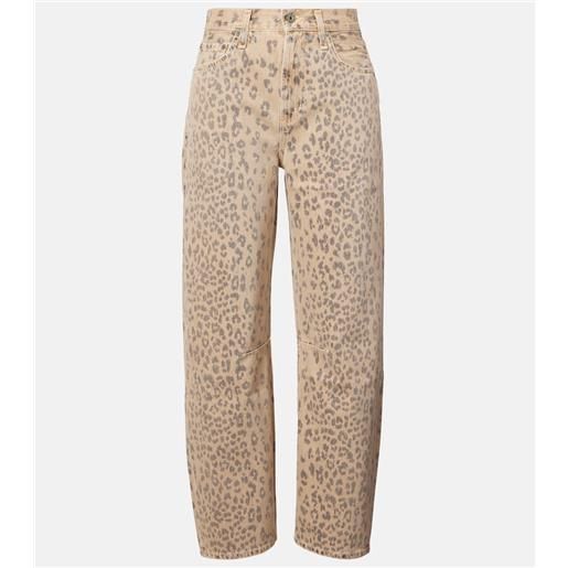 Citizens of Humanity jeans barrel miro con stampa