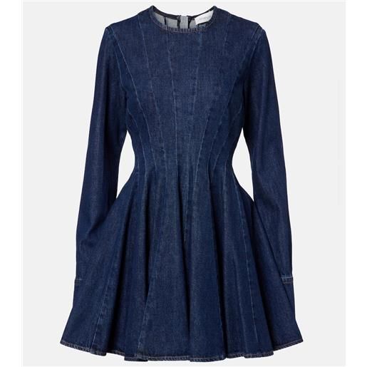 Sportmax abito corto di jeans aereo