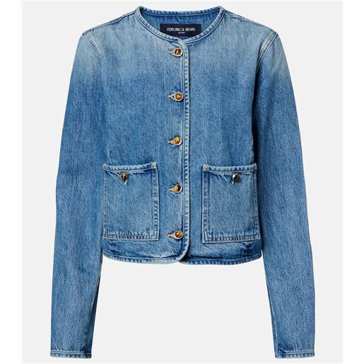 Veronica Beard giacca di jeans andrea
