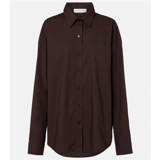 The Frankie Shop camicia oversize ornella in cotone