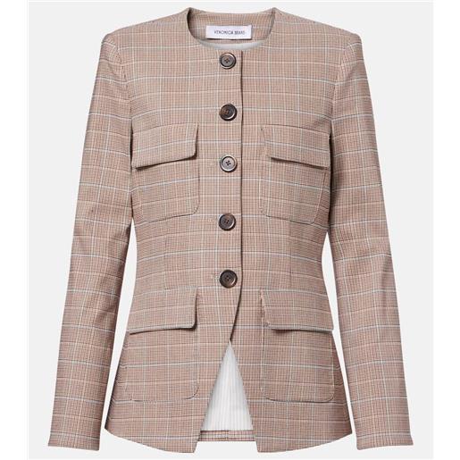 Veronica Beard blazer a quadri orrin
