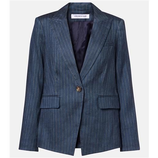 Veronica Beard blazer obie in misto lino gessato