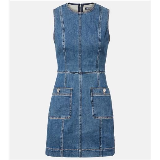 Veronica Beard abito corto di jeans zaire