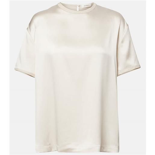 Lisa Yang t-shirt in raso di seta
