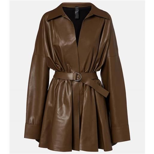 Norma Kamali abito chemisier oversize