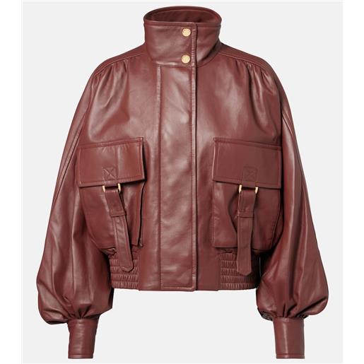 Zimmermann bomber hypnotic in pelle