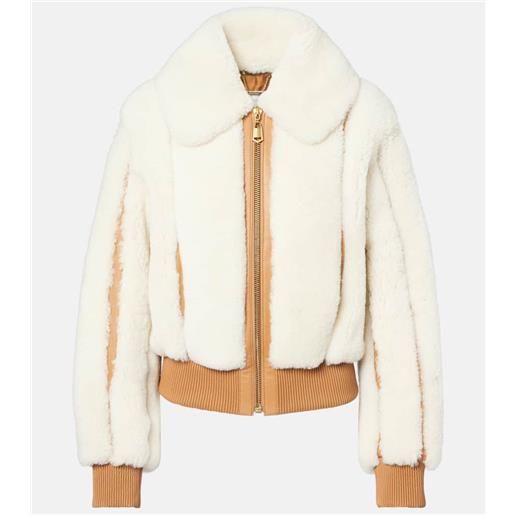 Zimmermann bomber story in shearling
