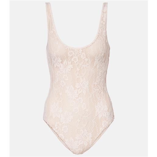 Zimmermann body in pizzo con stampa floreale