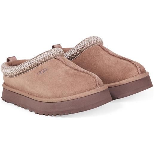 UGG Kids slippers tazz in suede con plateau