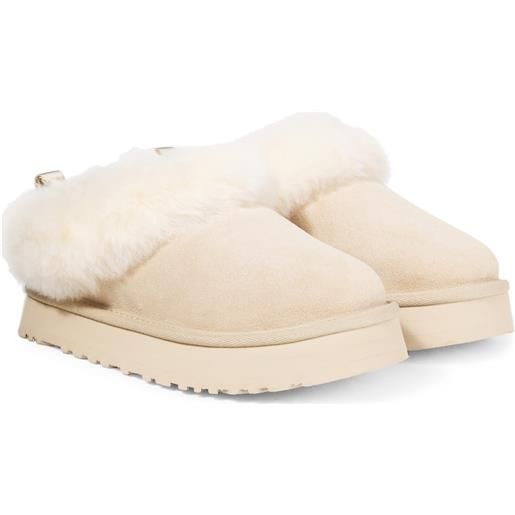 UGG Kids slippers tazzelle in suede con shearling