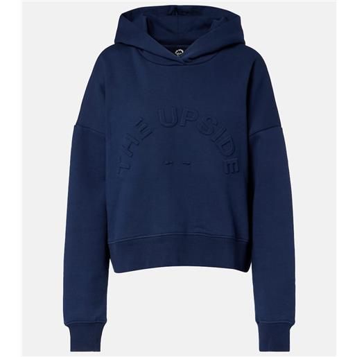 The Upside felpa byron in jersey di cotone con cappuccio