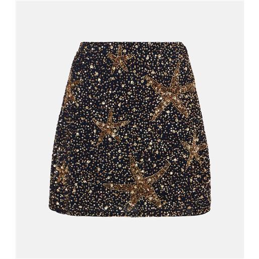 Rixo minigonna minna con paillettes