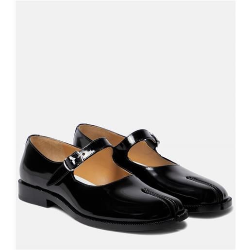 Maison Margiela ballerine mary jane tabi in vernice