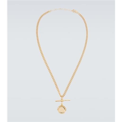 Maison Margiela collana in bagno d'oro