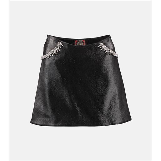 Miss Sohee minigonna con decorazioni