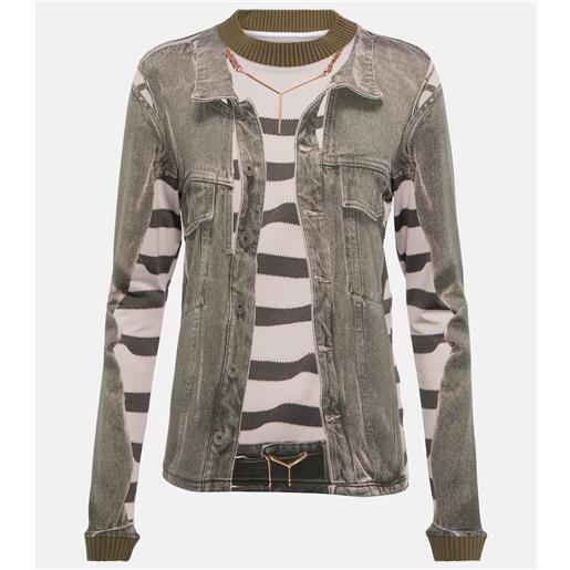 Y/Project top con stampa