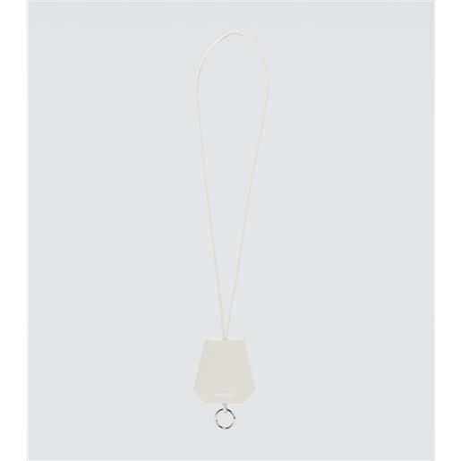 Maison Margiela portachiavi in pelle