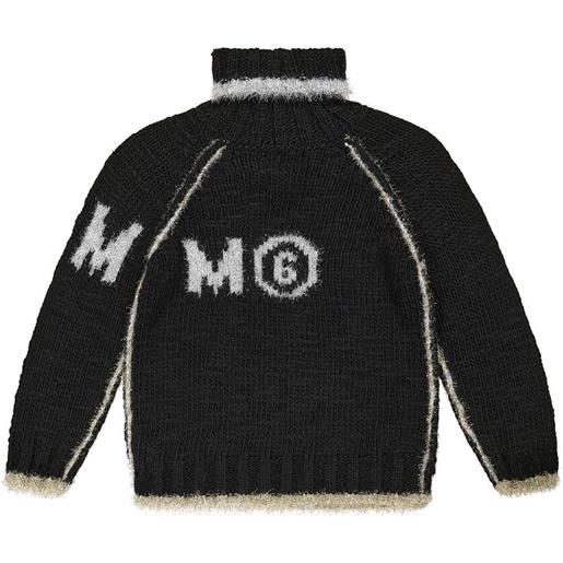 MM6 Maison Margiela Kids dolcevita con logo