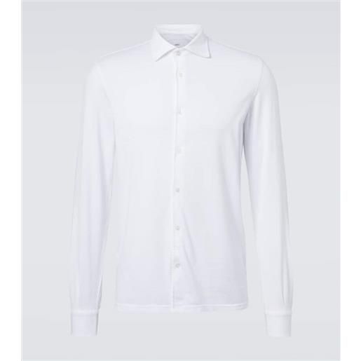 Fedeli camicia jason in jersey di cotone