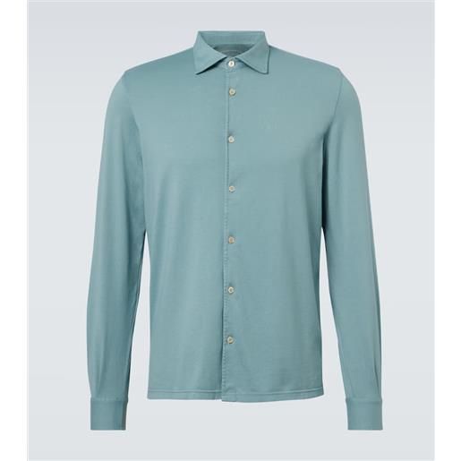 Fedeli camicia jason in jersey di cotone