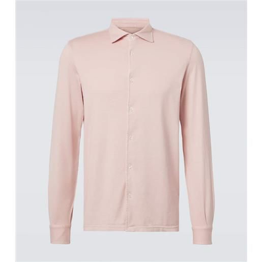 Fedeli camicia jason in jersey di cotone